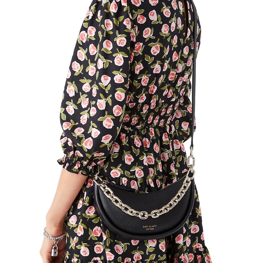 Kate spade, smile crossbody black